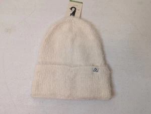 Alpine Alpine Design Damen Fuzzy Rib Beanie, Creme, Einheitsgröße - Bild 1 von 4