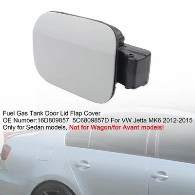 Fuel Gas Tank Filler Door Lid Cover 16D809857 For VW Jetta MK6 2012-2015 Foto 1 de 4