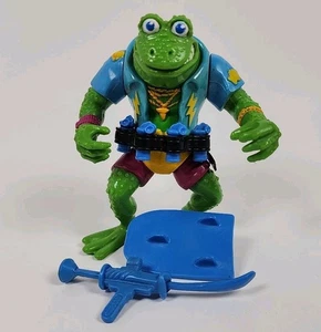 Figura Tortugas Ninja Adolescentes Mutantes Genghis Frog (Incompleta) 1989 De Colección TMNT - Imagen 1 de 12