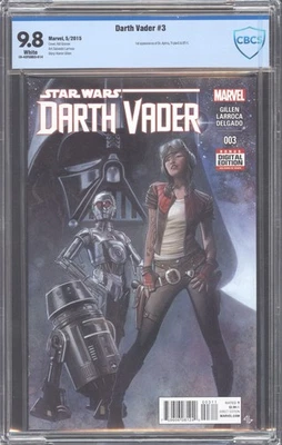 Star Wars Darth Vader 2015 #3 Cover A (KEY: 1st Doctor Aphra) CBCS 9.8 Free Ship - Image 1 of 2