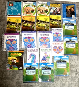 BJU Press 2nd Grade Curriculum Lot Teacher Student Math Reading Science Bible - Picture 1 of 9
