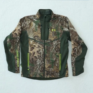 Under Armour Infrared Speed Freek Jacket Mens Medium RealTree Camo Scent Control - Picture 1 of 14