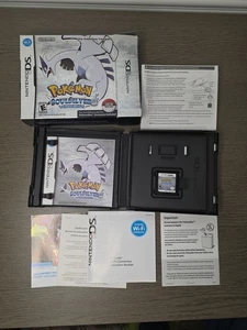 Pokemon Soul Silver (Nintendo DS, 2010) Big Box + Manual No Pokewalker, Tested - Picture 1 of 2