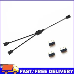 ARGB Extension Cable Adapter RGB Splitter Cable for Motherboard (5V 3Pin) - Zdjęcie 1 z 2