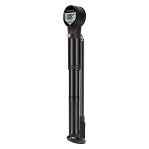 WEST BIKING Bike Pump LED Digital Gauge 320PSI High Pressure Ball Pump Inflator - Picture 1 of 12