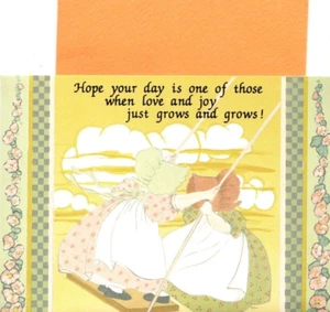 Swing Swinging Friend Friends Friendship Grows Blank Note Cards - Set of 8 - Bild 1 von 2
