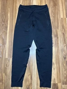 LULULEMON Waffle Knit Nero Uomo Coulisse Jogger Taglia M - Foto 1 di 12