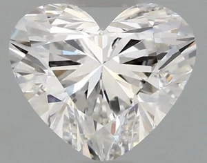 IGI Certified lab grown diamond 1.00 Ct Heart shape hpht diamond E color VS1 - Picture 1 of 13