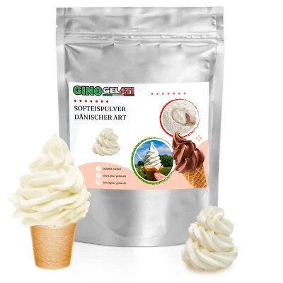 Gino Gelati Sahne Dänisches Softeis Pulver - Bild 1 von 4