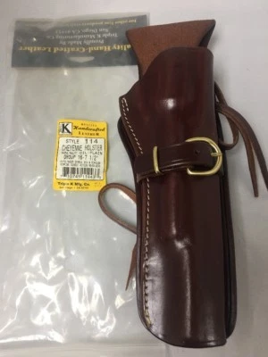 TRIPLE K CHEYENNE 114 WESTERN HOLSTER FITS HERITAGE WESTERN REVOLVER  7.5'' BBL - Image 1 of 3
