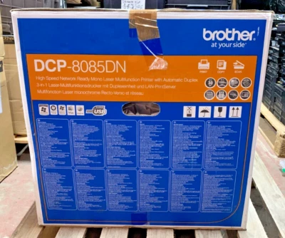 BROTHER DCP-8085DN - MONOCHROME LASER MULTIFUNCTION PRINTER (OFFERS WELCOME) - Image 1 of 4