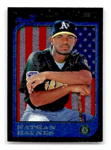1997 Bowman International Nathan Haynes #428 Rookie RC Oakland Athletics - Picture 1 of 2