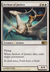 *FOIL* ARCHON OF JUSTICE LP/EX M12 mtg White - Creature Rare *FOIL* - Bild 1 von 1