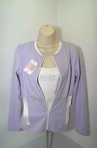 NUEVO CON ETIQUETAS La Femme Active Wear Ooh La La Jazzy Chaqueta Resistente Tanque Conjunto Baile Juniors S - Imagen 1 de 12