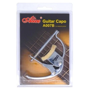 Alice Chrome Metal Wool Pad Guitarra Clásica Capo A007B - Imagen 1 de 5