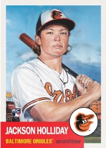 Tarjeta Topps MLB Living Set #762 - Jackson Holliday RC Baltimore Orioles Preventa - Imagen 1 de 2
