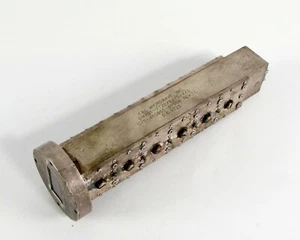 K & L Microwave 6WZ01-7720/8275-V/0 Waveguide 075-410655-01004 SMA Connectors - Picture 1 of 4