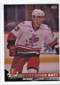 2008-09 Albany River Rats (AHL) Choice Marketing Bryan Rodney