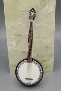 Vintage OOAK LW Norman Banjo Artisan Dollhouse Miniature 1:12 - Picture 1 of 10
