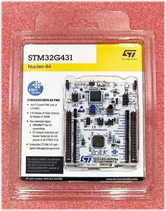 NUCLEO-G431RB - STM32G431RB Nucleo-64 Dev Board w/ Arduino™ Uno V3 Expansion - Picture 1 of 6