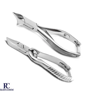 Chiropody Moon Shape Toe Nail Clipper Pedicure Heavy Duty Nail Locking Cutter CE - Picture 1 of 5