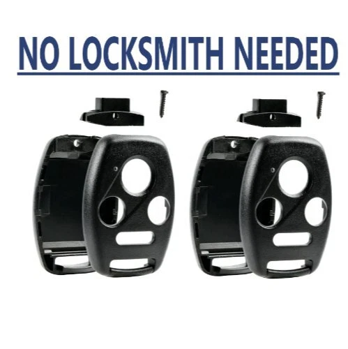 X2 DIY Repair Kit For Honda 4 Button Remote Key Shell Case Easy Fix and Strong! - Image 1 of 4