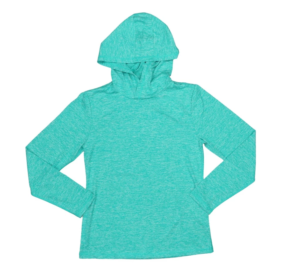 Ideology ID Essentials Long Sleeve Hooded Women's T-Shirt S NWT Tropical Surf - Imagem 1 de 1