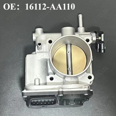 Cuerpo del acelerador 16112-AA110 para Subaru Forester Baja Impreza 2004-2005 2,5 L Turbo: Foto 1 de 4