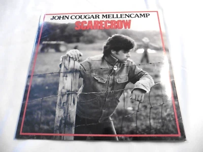 Sealed JOHN COUGAR MELLENCAMP "Scarecrow" LP *Original Stock*  1985 RIVA Records - Image 1 of 2