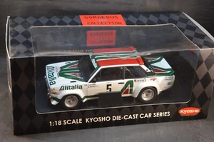 KYOSHO SCALA 1/18 GORGEUS COLLECTION FIAT 131 ABARTH TOUR DE CORSE 1978 MUNARI - Foto 1 di 9