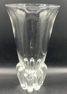Steuben Glass Lotus Vase LARGE 13.5" George Thompson - Picture 1 of 8