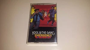 KOOL & THE GANG - EMERGENCY - DE LITE 822 943 -  CASSETTE TAPE - Imagen 1 de 5