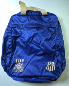 Miller Lite US Ski Team Backpack Beer Carrier, NWOT, Large Capacity 18 x 14 x 8 - Picture 1 of 7