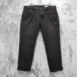 Rag & Bone Jeans Women's 29 Black Dre Highland Low Rise Slim Boyfriend Jeans - Picture 1 of 24