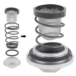 Motorcycle Scooter Oil Drain Plug Set O-Ring Oil Filter Spring Drain Screw - Bild 1 von 6