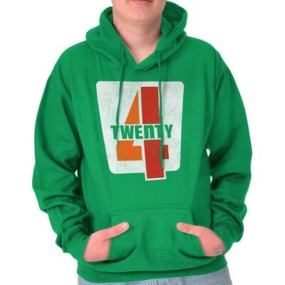 Funny Marijuana Stoner Joke 420 Store Humor Hoodie Hooded Sweatshirt Men Women - Image 1 of 4