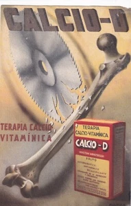 Spanien alte medizinische Werbung Calcio-D (59) - Bild 1 von 2