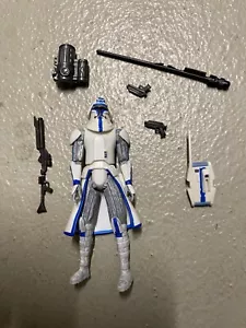 STAR WARS Clone Wars Captain Rex Figure CW24 Hasbro 2009 Complete. - Picture 1 of 5