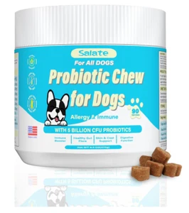 Probiotics for Dogs, Dog Probiotics Digestive Enzymes for Gut Flora, Digestiv... - Picture 1 of 7