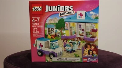 Lego Friends Juniors 10728 Mia's Vet Clinic with hedgehog turtle retired 2016 - Image 1 of 2