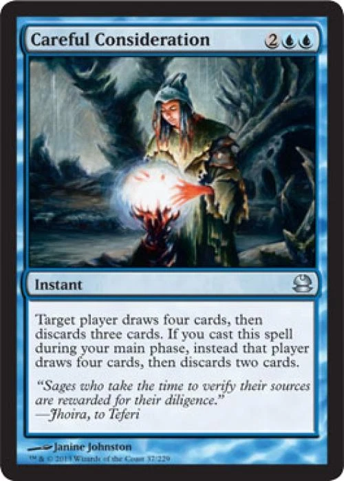Careful Consideration - Light Play MTG Modern Masters - Image 1 of 1