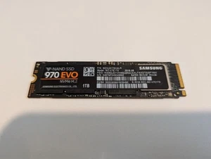 Samsung 970 EVO 1TB M.2 NVMe Internal SSD - Photo 1/2