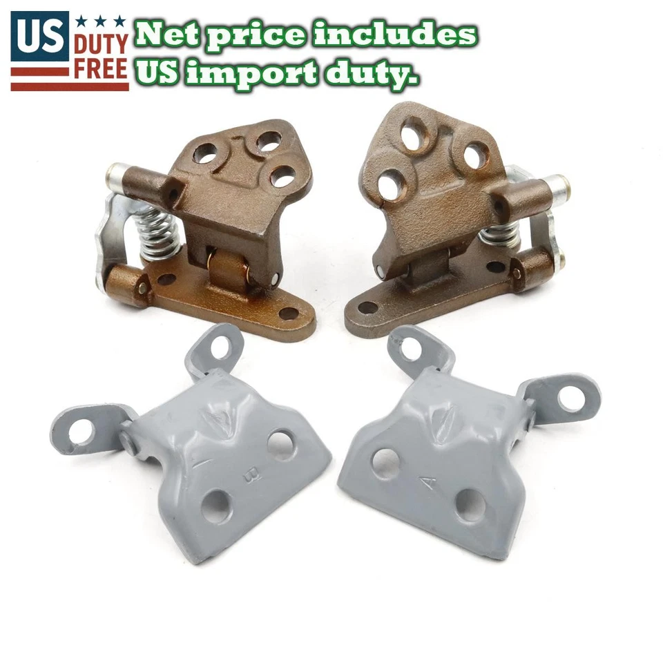 Fit Isuzu Faster Faster-Z KB Pickup 2D Holden Rodeo Upper & Lower Door Hinge Set - Imagem 1 de 4