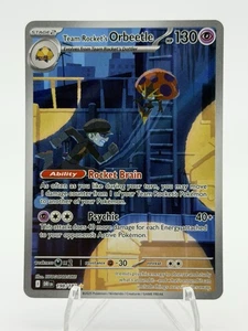 Team Rocket's Orbeetle 198/182 Sv10: Destined Rivals Holo - Bild 1 von 2