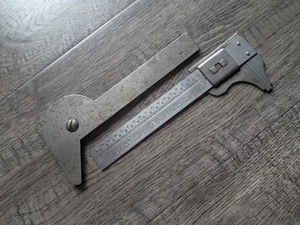 GENERAL Hardware Mfg Co. No.16 1937 DRILL POINT GAUGE & No. 729 Caliper - Picture 1 of 8