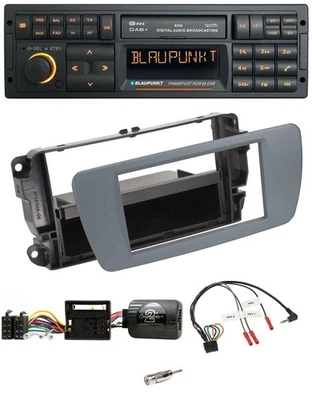 Blaupunkt USB DAB SD Lenkrad Bluetooth Autoradio für Seat Ibiza conemaragrau - Bild 1 von 4