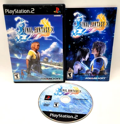 Final Fantasy X COMPLETE IN BOX CIB PS2 PlayStation 2 GAME - Image 1 of 2