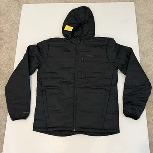 Ski-Doo Herren gefütterte verschweißte Jacke Gänsedaunen Wintermantel schwarz Größe Männer Medium neu mit Etikett - Bild 1 von 12