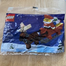 LEGO Christmas Santa Sleigh with Reindeer & Presents 40010 New  Polybag Retired