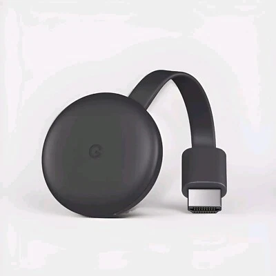 Google Chromecast 3rd Gen HD Digital Media Streamer - Brand New Sealed- Charcoal - Image 1 of 4